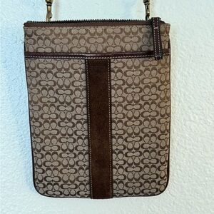 Vintage Coach Monogram Swingpack